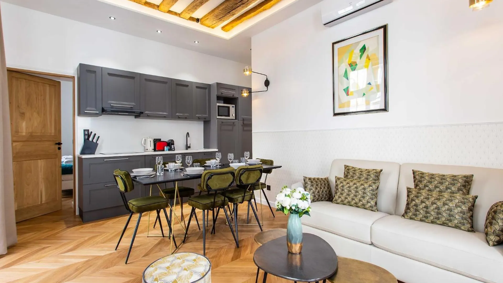 Magnificent Apartment - 2Br 6P - Le Marais Paris